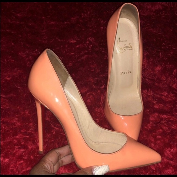 Christian Louboutin Peach Pigalle pump - Picture 5 of 6